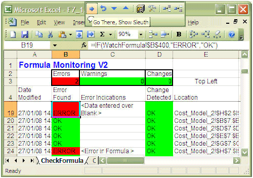 Finding and correcting errors