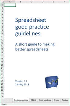 Spreadsheet good practice guidelines