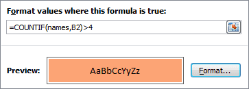 Cool things you can do with conditional formatting