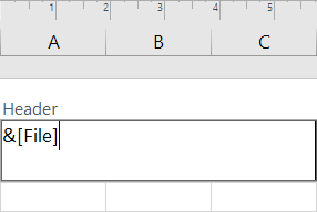 Header and footer in Excel: how to insert, edit and remove
