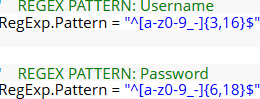 How to use Regular Expression for data validation in Excel 2010