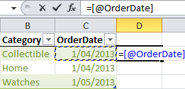 10 reasons to use Excel's table object