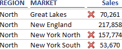 Using Stop If True when Conditional Formatting