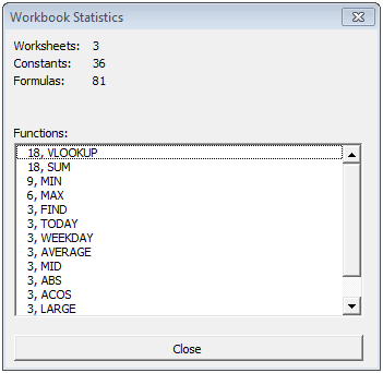 Count cells with text and formula – Excel stats
